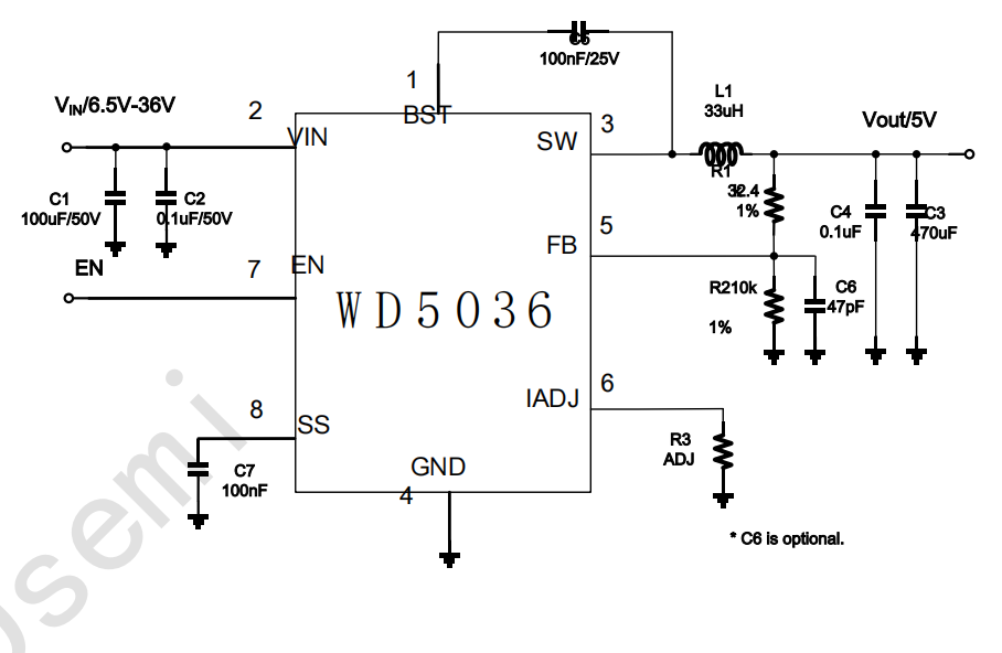 WD5036