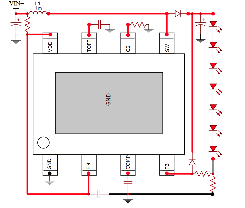 WD1060L應(yīng)用電路